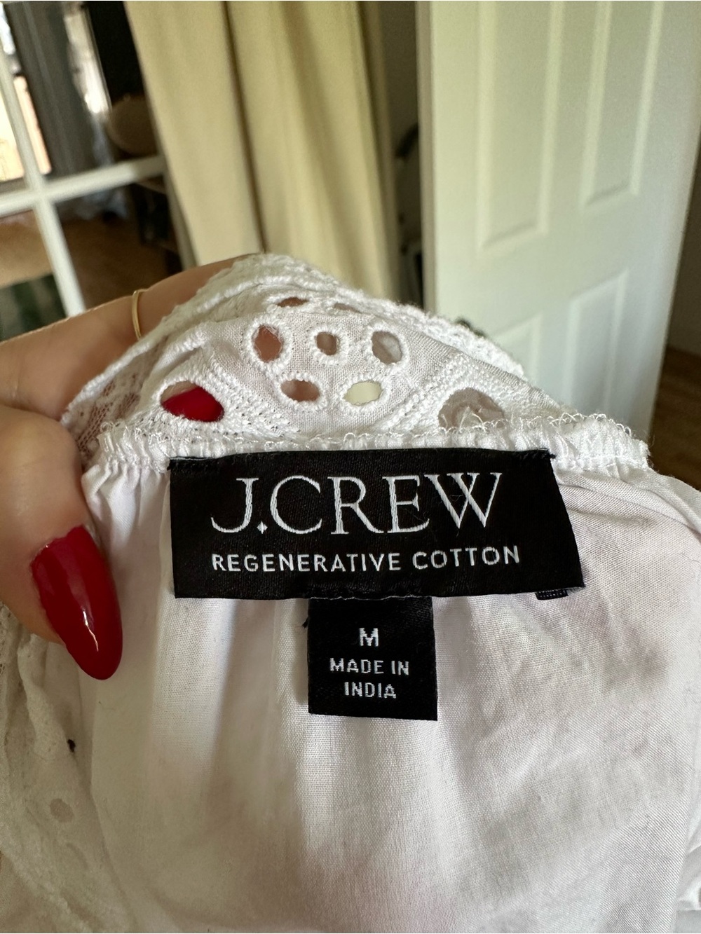 J. Crew Athena Eyelet Maxi Dress - Picture 5 of 5